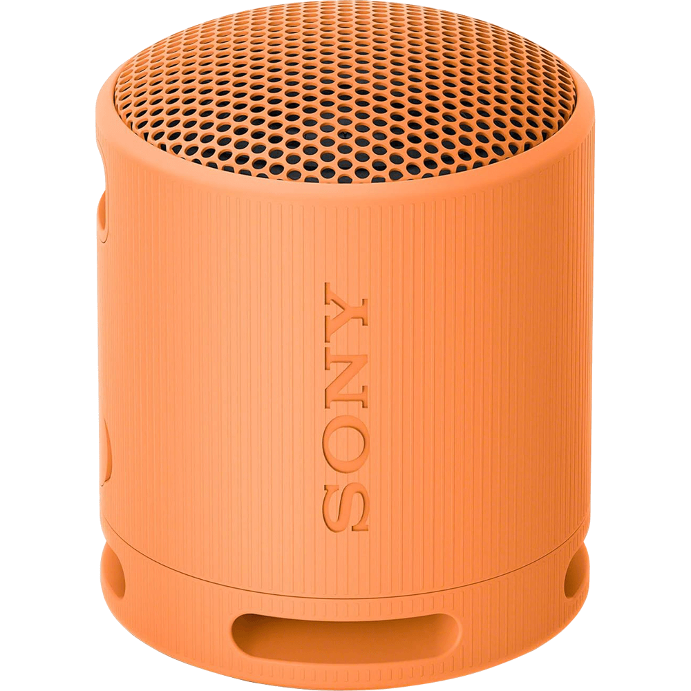 Sony SRS-XB100B portable Bluetooth speaker with extra bass in orange