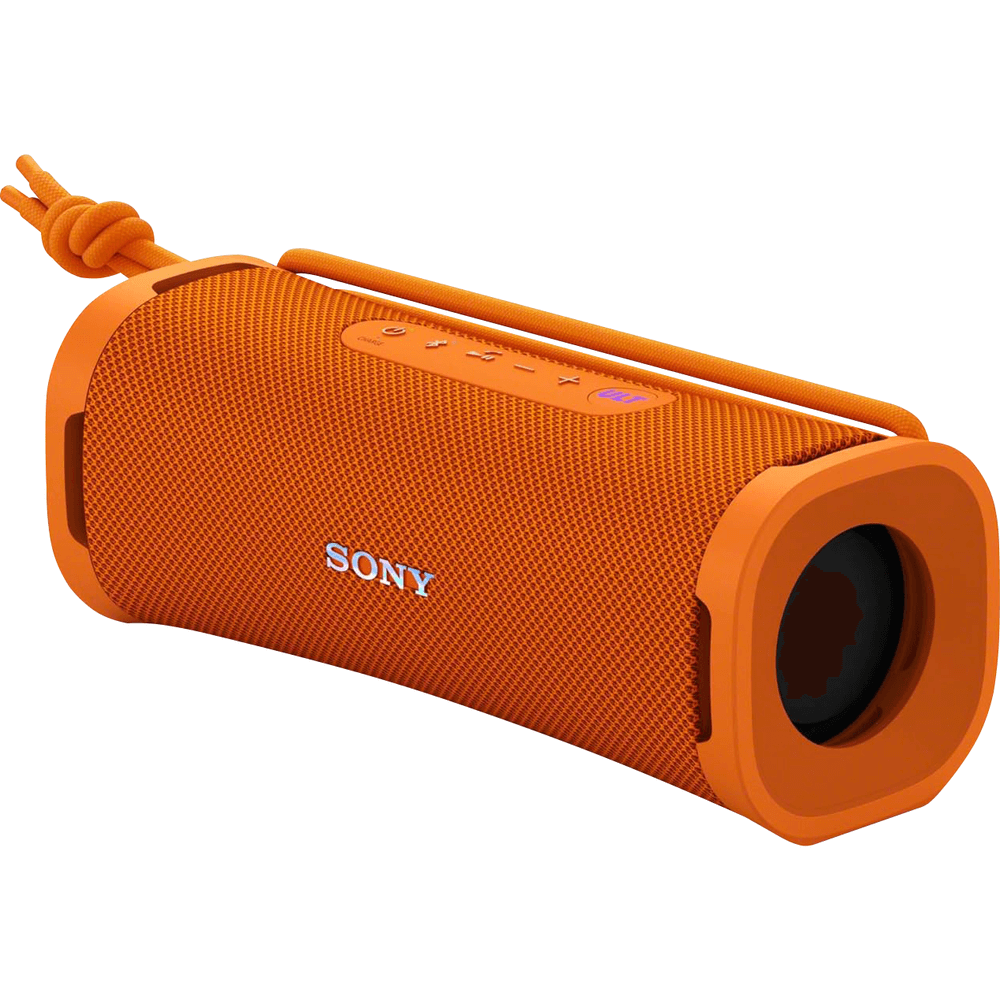 Sony ULT Field 1 orange wireless portable Bluetooth speaker with enhanced bass