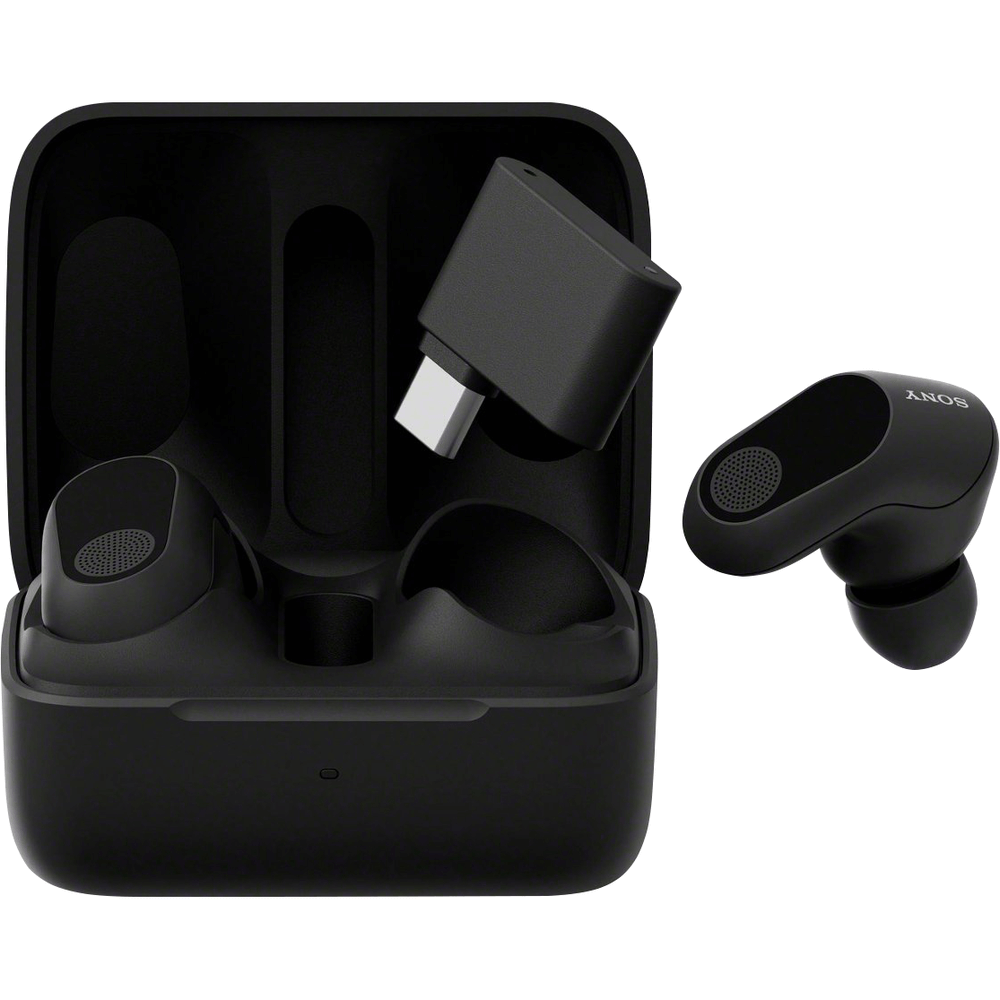 Sony INZONE true wireless gaming earbuds with low-latency audio and charging case