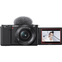 Thumbnail for Sony Digital Camera - Power Zoom Lens - Black