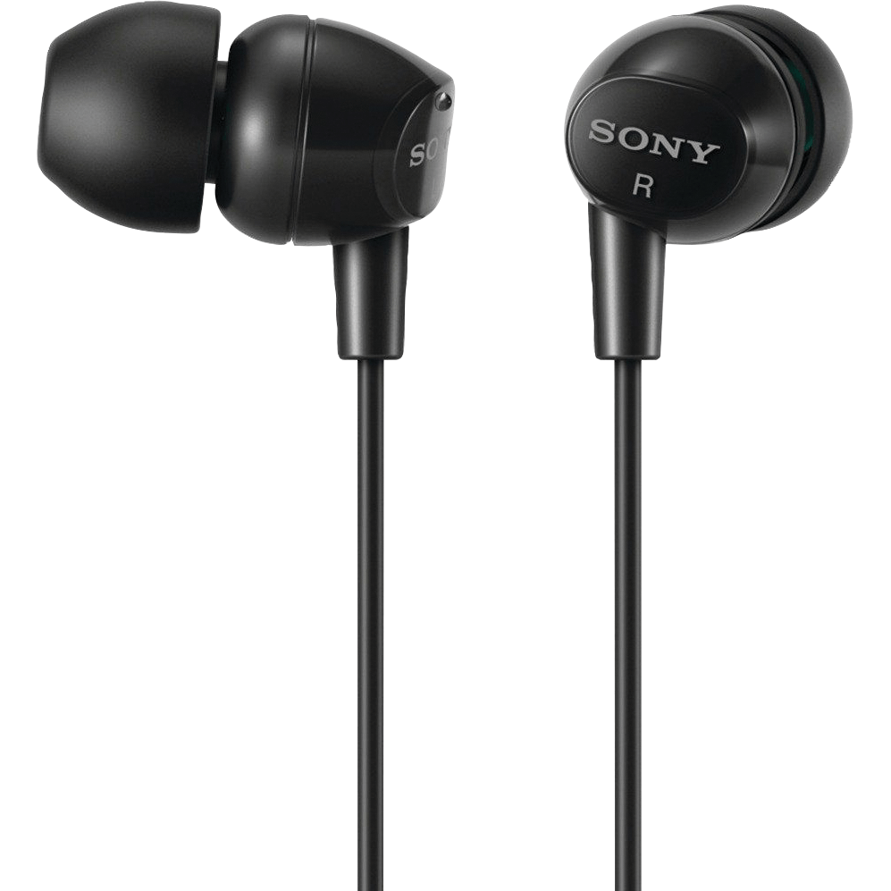 Sony In-Ear Earbuds - Comfortable Fit Stereo - Black