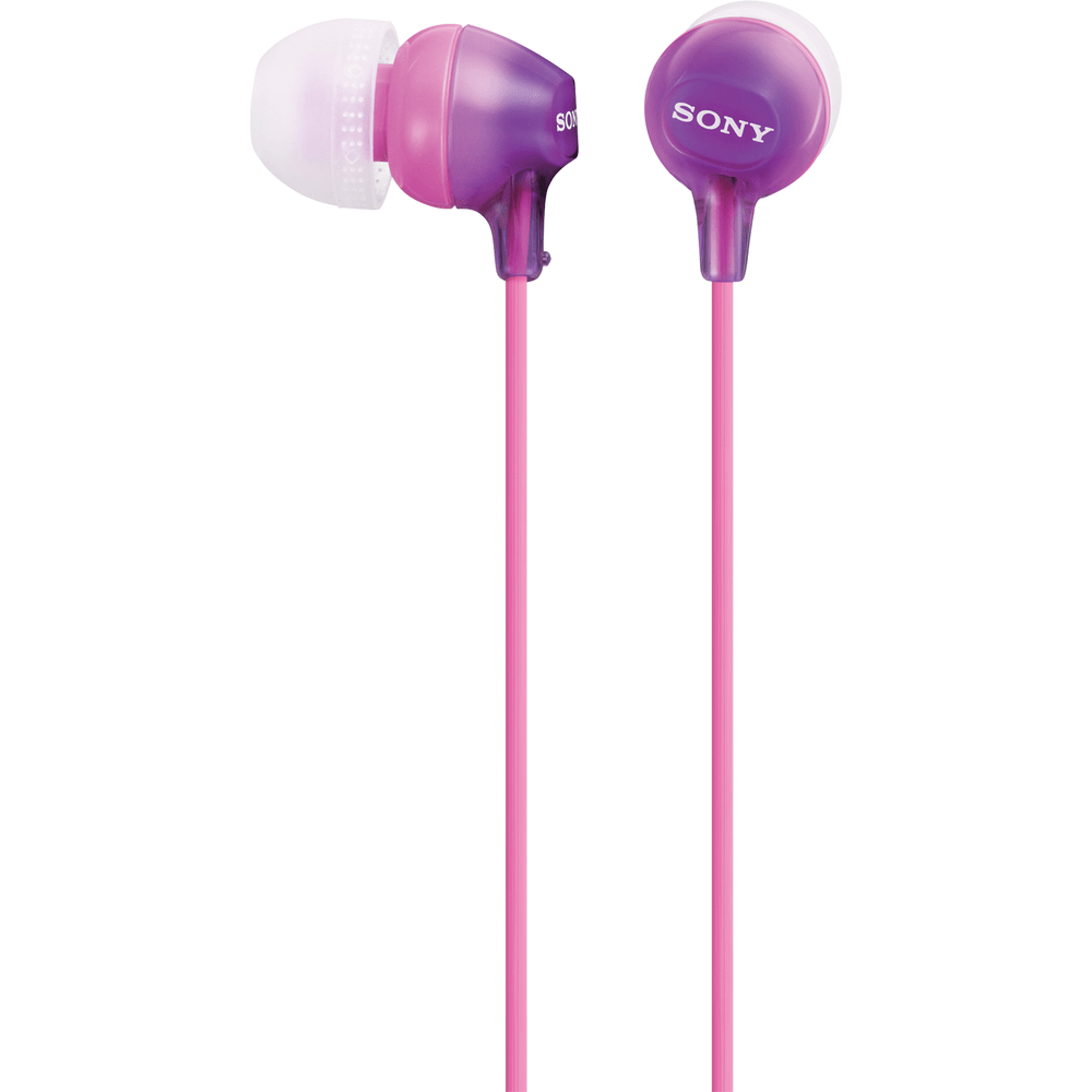 Sony In-Ear Earbuds - Comfortable Fit Stereo - Purple