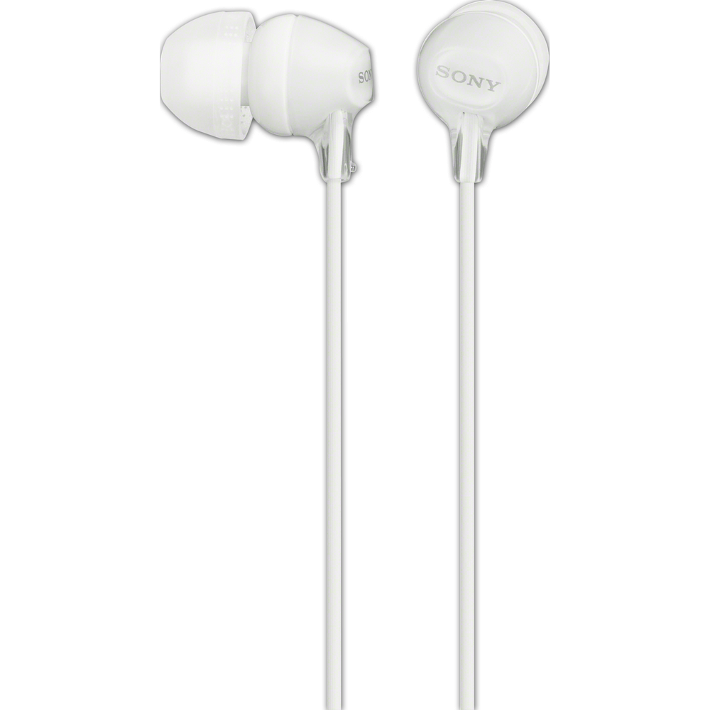 Sony In-Ear Earbuds - Comfortable Fit Stereo - White