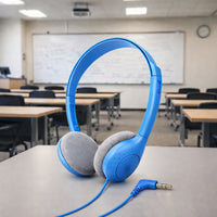 Thumbnail for SoundLH Classroom Headphones – Blue On-Ear, Foam Cushions - 25 pack