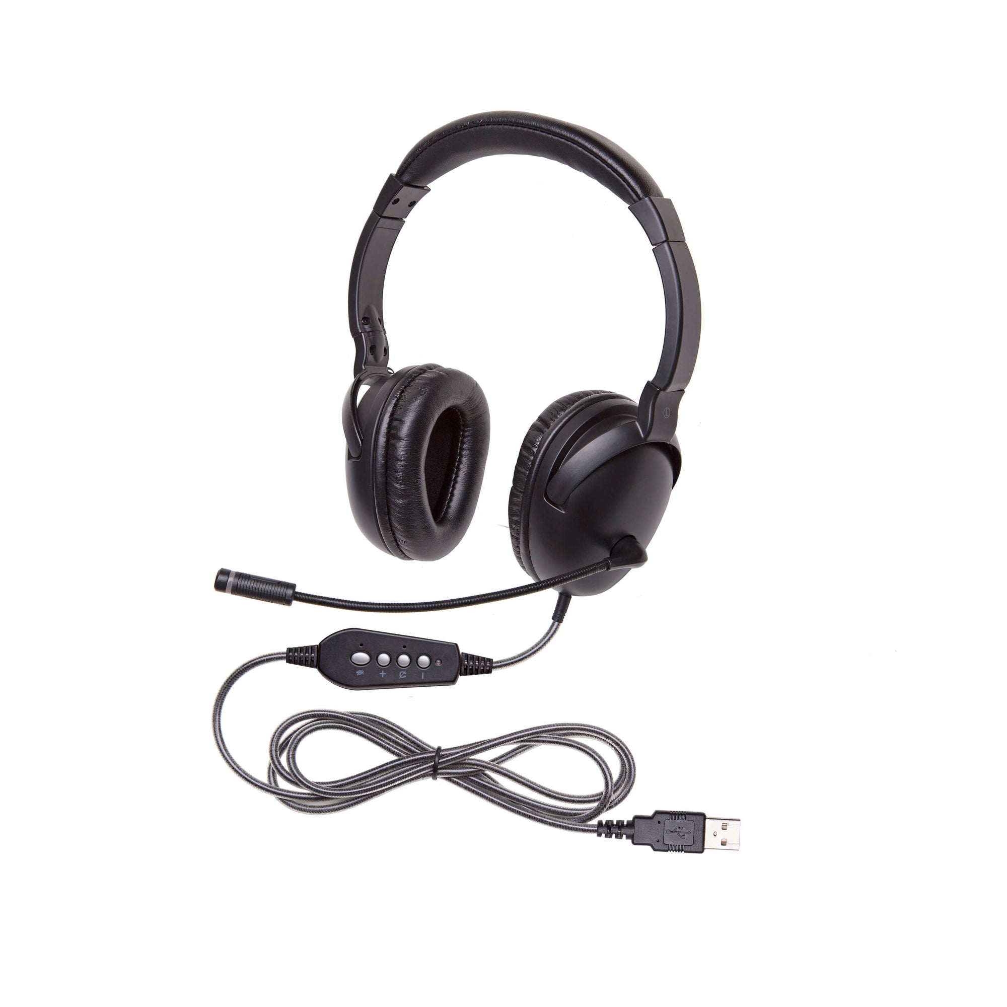 Califone NeoTech Plus USB Headset with Gooseneck Mic - Learning Headphones