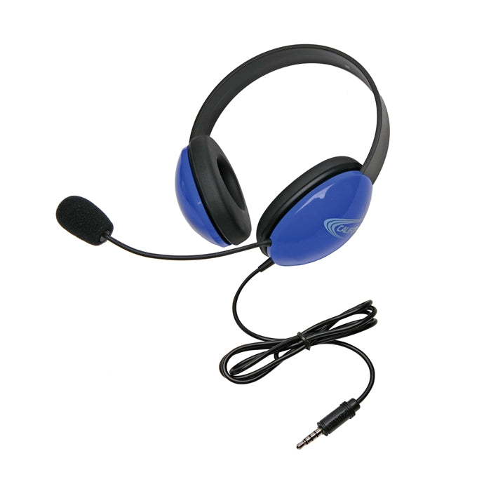 Listening First Stereo Headset - Blue - To Go Plug - Learning Headphones
