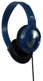 AE-54 Classroom Headphones - Blue showing durable design and comfortable ear pads for classroom use.