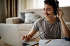 School Testing Headset with 3.5mm Plug (Black/Silver) - Learning Headphones