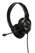 School Testing Headset with 3.5mm Plug (Black/Silver) - Learning Headphones