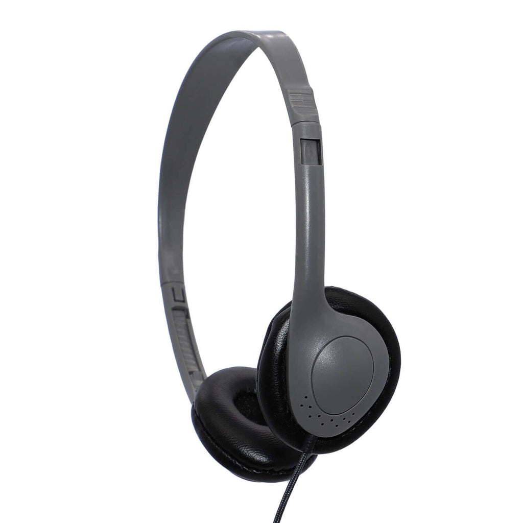AE-711 school headphones with padded ear cushions and adjustable headband.
