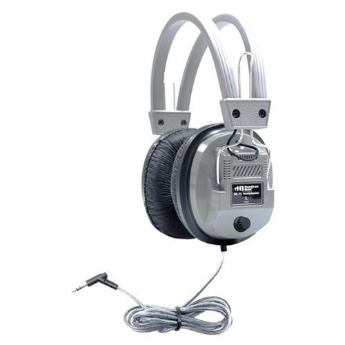 Deluxe over-ear headphones for education, perfect bulk school headphones for classrooms and listening centers.
