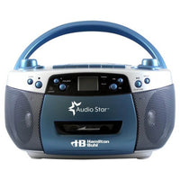 Thumbnail for AudioStar Boombox Radio, CD, USB, Cassette Player with Tape and CD to MP3 Converter - Learning Headphones