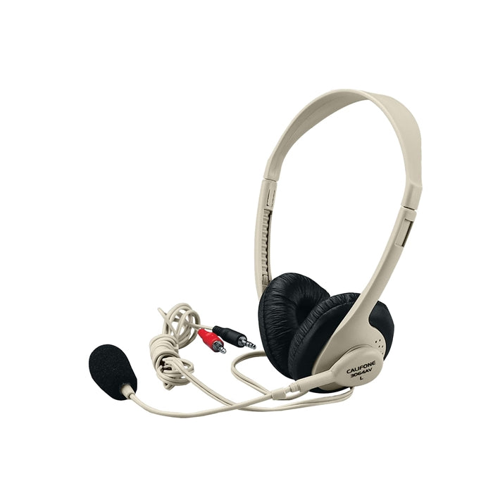 Multimedia Stereo Headset - Beige - Learning Headphones