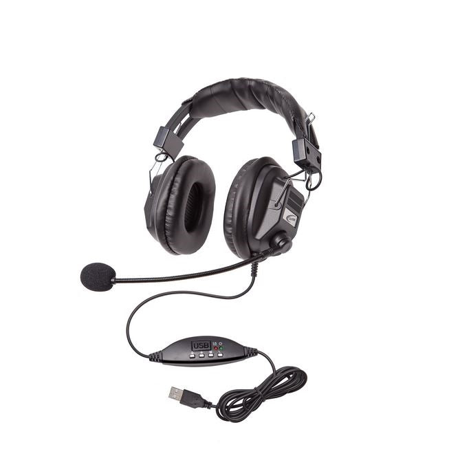 3068-style Headset with USB plug - Learning Headphones