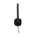 Logitech H151 Stereo Headset for school, featuring noise-canceling mic, perfect as bulk headphones for education.