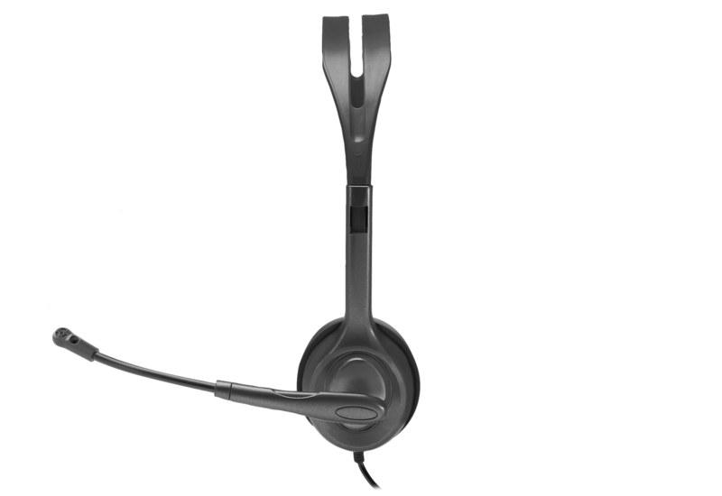 Logitech H111 headset, ideal for education, bulk school headphones, perfect for clear communication in classrooms.