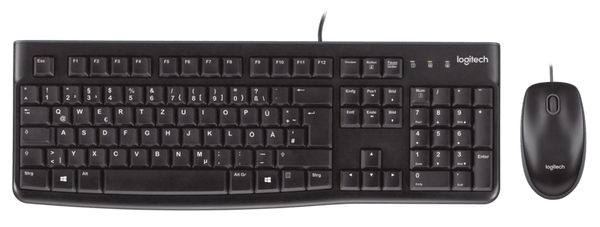 Logitech MK120 USB Keyboard and Mouse Combo – Learning Headphones