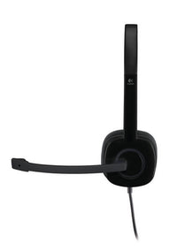 Thumbnail for Logitech H151 Stereo Headset with noise canceling mic - Learning Headphones