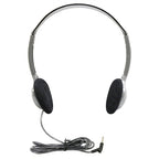Mono school headphones compatible with Hamilton ALS700 assistive listening system