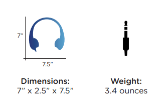 ThinkWrite Ultra Light Headphone TW-100 - Learning Headphones