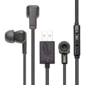 E3 Earbud with USB Plug and Mic - Learning Headphones