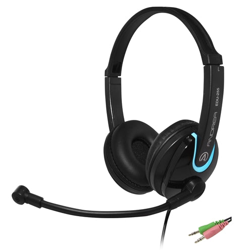 EDU-255 On-Ear Stereo PC Headset - Learning Headphones
