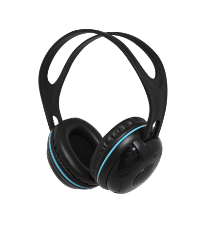 EDU-375 over-ear stereo headphones with padded ear cups and adjustable headband.