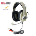 Deluxe Multimedia School Headset with Mic - Learning Headphones