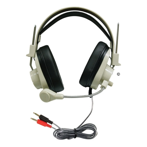 Deluxe Multimedia School Headset with Mic - Learning Headphones