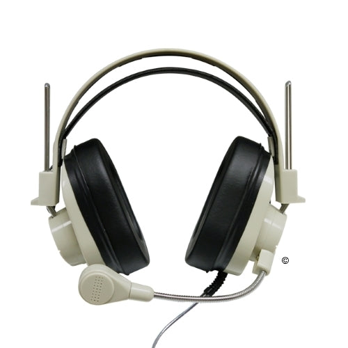 Deluxe USB School Headset with Gooseneck Microphone - Learning Headphones