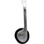 Single side view of personal on-ear stereo headphones for classroom listening