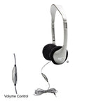 SchoolMate On-Ear Stereo Headphone with in-line Volume - Learning Headphones