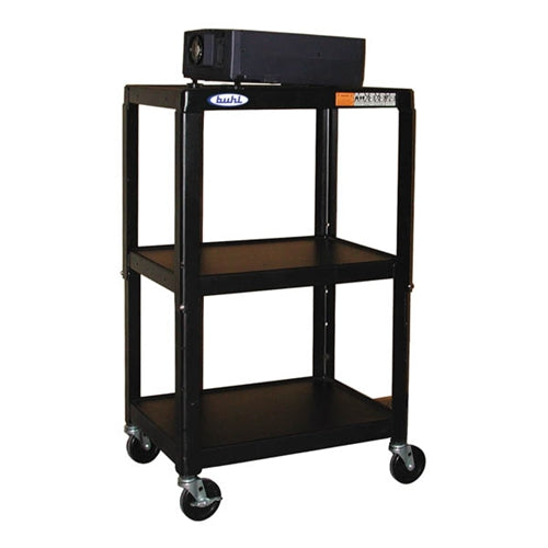 Steel Cart Adjustable 26" to 42" with Electric - Learning Headphones