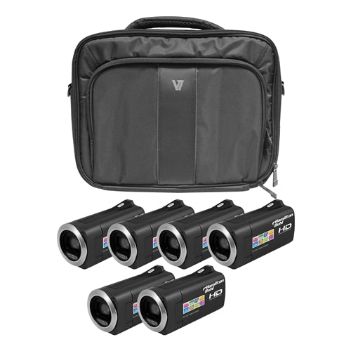 HD Camcorder Explorer Kit with 6 Cameras Software and Case - Learning Headphones