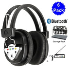 Wireless Listening Center with Headphones and Bluetooth Transmitter - Learning Headphones
