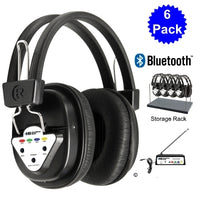 Thumbnail for Wireless Listening Center with Headphones and Bluetooth Transmitter - Learning Headphones