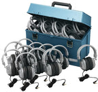 Lab pack w- 24 HA7 Headphones in Large Carry Case - Learning Headphones