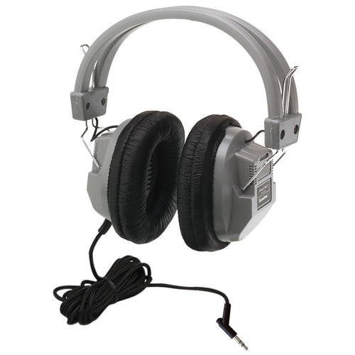 HA7 classroom headphone lab pack with 24 units in a large carrying case