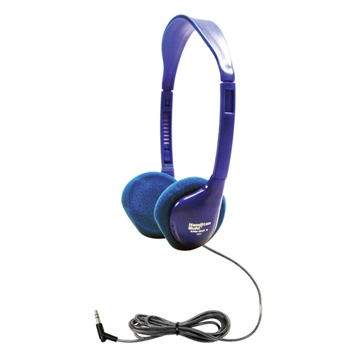 Blueberry school headphones, perfect for education settings, bulk headphone pack for students.