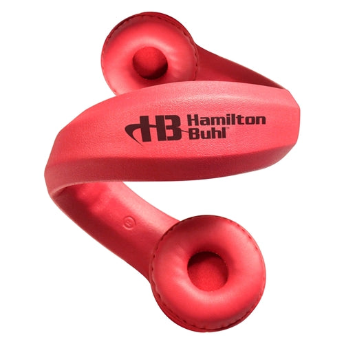 Red Flex-Phones Foam Headphones by Hamilton, ideal bulk school headphones for young learners and educational settings.