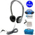 6 Person Bluetooth CD-FM Listening Center with School Headphones (OUT OF STOCK) - Learning Headphones
