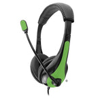 Advanced school headset with adjustable headband and leatherette cushions, ideal for educational settings and bulk purchases.