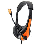 Advanced school headset with adjustable headband and microphone, ideal for bulk school headphones and classroom use.