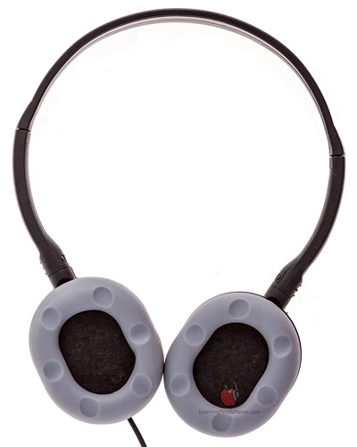 Bulk school headphones LH-500 designed for students, featuring foldable earcups for easy storage, ideal for education.