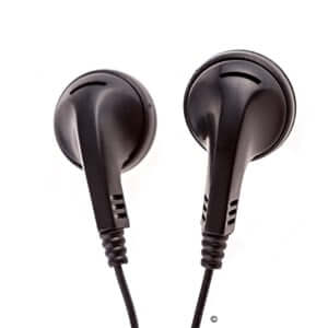 LH School Earbuds: bulk headphones for schools with reliable stereo sound for educational use.