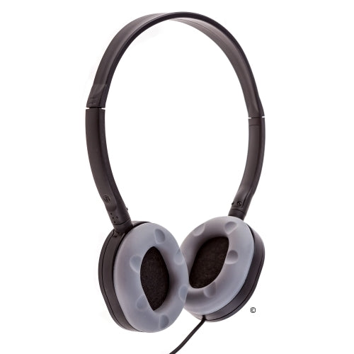 School Headphone with Soft Grey Earcup LH-55 - Learning Headphones