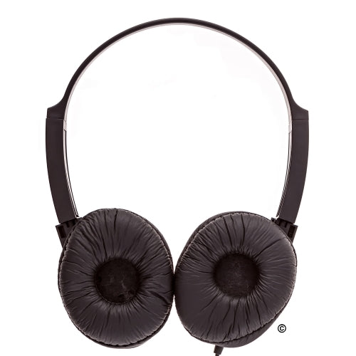 Lightweight LH-60 school headphones with padded ear cups, ideal for bulk purchases in educational settings.