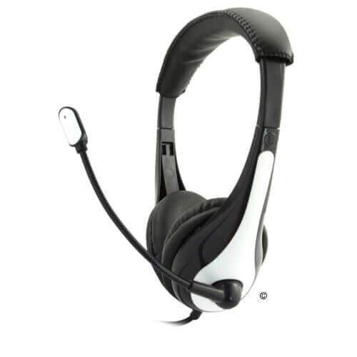 ID-36 Stereo Headset with Microphone for clear audio in classrooms and remote learning environments.