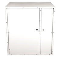 Thumbnail for PowerStacker Tower 20-Bay Charging Cart with secure doors, ideal for school headphones storage and charging.