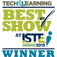 Thumbnail for Tech & Learning Best of Show award logo from ISTE 2015, highlighting innovation in educational technology.
